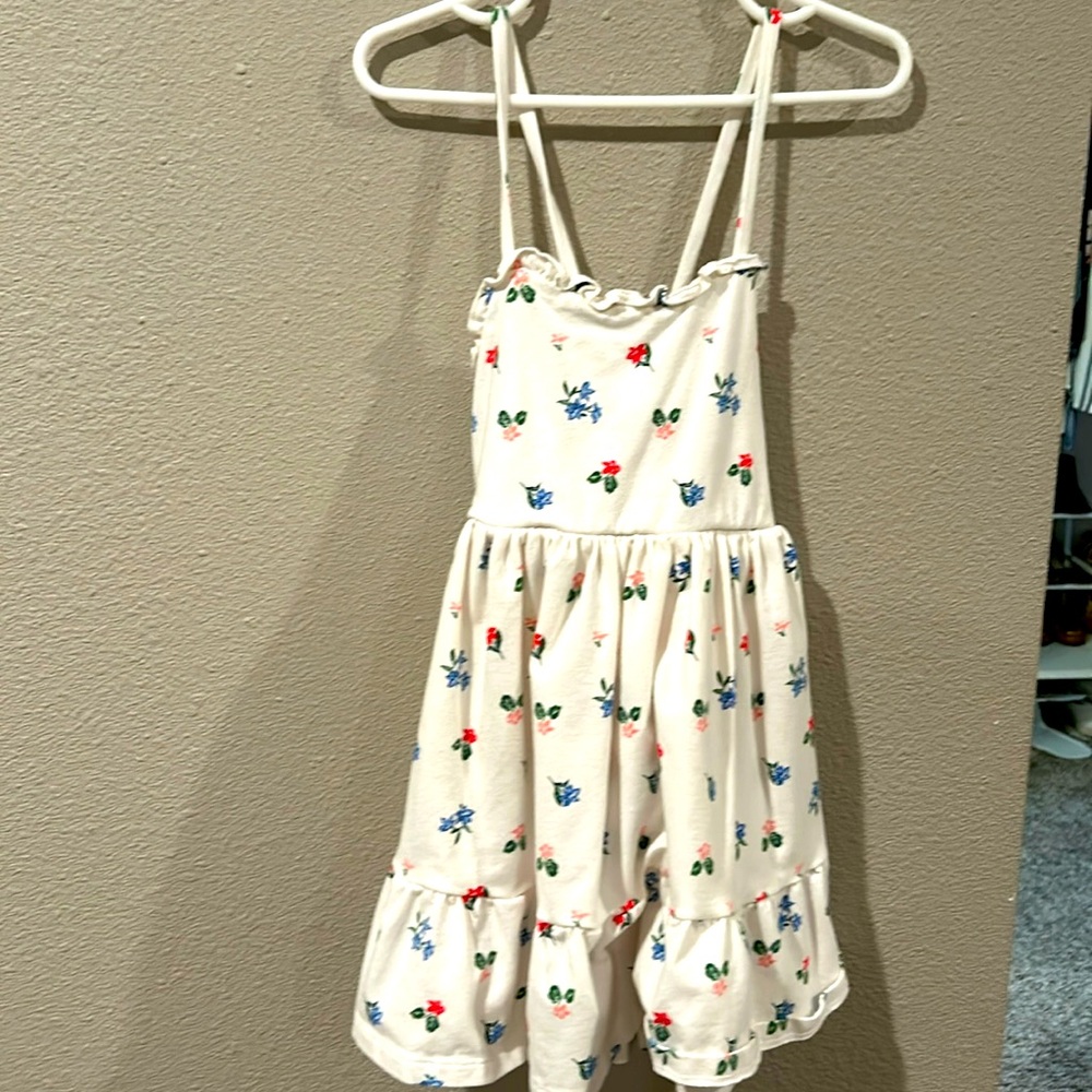 Janie and Jack Cotton Floral Dress, Girls, 4